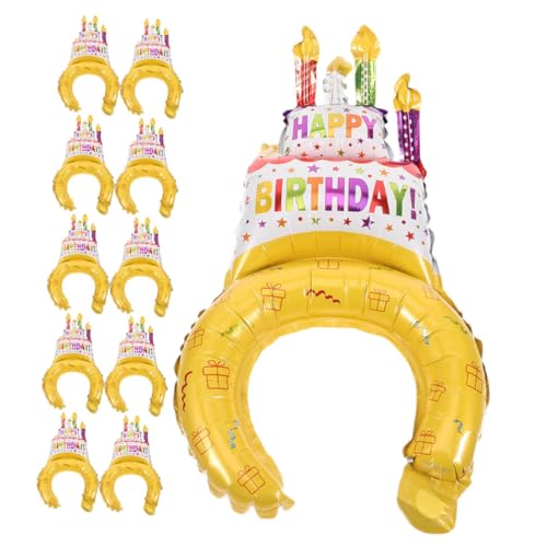 ERINGOGO 20Stücke Geburtstagsstirnbänder mit Ballon für Kindergeburtstag Leuchtende Haarreifen für Fröhliche Partyatmosphäre Leicht und Bequem für Geburtstagsfeiern ERINGOGO 20Stücke Geburtstagsstirnbänder mit Ballon für Kindergeburtstag Leuchtende Haarreifen für Fröhliche Partyatmosphäre Leicht und Bequem für Geburtstagsfeiern von ERINGOGO