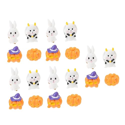 ERINGOGO 20Stücke Halloween Ornamente Harz Figuren Für Mikro Landschaften Gruselige Deko Für Garten Und Halloween Party Niedliche Kürbisse ERINGOGO 20Stücke Halloween Ornamente Harz Figuren Für Mikro Landschaften Gruselige Deko Für Garten Und Halloween Party Niedliche Kürbisse von ERINGOGO