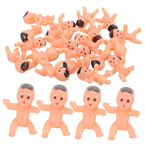 ERINGOGO 20Stücke Kunststoffbabys Dekorative Mini Junge Mädchen Für Partys Babyspielzeug Zur Gestaltung Von Mini Häusern Perfektes Zur Babyparty von ERINGOGO