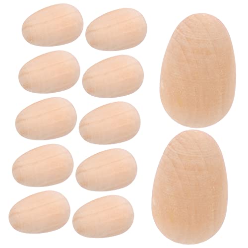 ERINGOGO 20st Simulierte Eier Aus Holz Formen Aus Polystyrol Eier Zur Dekoration Eierhalter Für Den Kühlschrank Spiel Ei Basteln Eiersuche Eier Zum Dekorieren Eierpfanne Künstlich Hölzern ERINGOGO 20st Simulierte Eier Aus Holz Formen Aus Polystyrol Eier Zur Dekoration Eierhalter Für Den Kühlschrank Spiel Ei Basteln Eiersuche Eier Zum Dekorieren Eierpfanne Künstlich Hölzern von ERINGOGO
