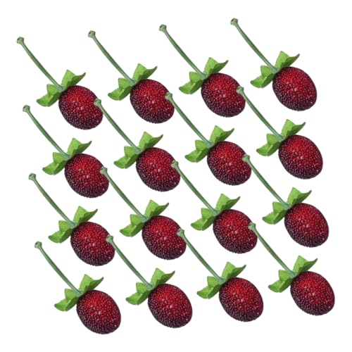 ERINGOGO 20st Simulierte Wildfruchtdekoration Schaumstoffeinlage Kleine Geldscheinklammer Für Den Geldbeutel Stoßfeste Eierablage Anti-Drop-tablett Dachpaket-schirmständer Rot Plastik ERINGOGO 20st Simulierte Wildfruchtdekoration Schaumstoffeinlage Kleine Geldscheinklammer Für Den Geldbeutel Stoßfeste Eierablage Anti-Drop-tablett Dachpaket-schirmständer Rot Plastik von ERINGOGO