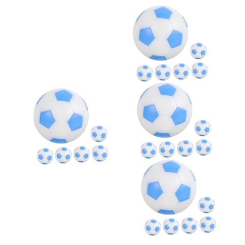 ERINGOGO 24 STK Mini-Fußball Desktop-Fußballzubehör Tischfußball, kleine Bälle Tischfußballspiele austauschbare Kickerbälle Schreibtisch Spielball Tischtennis Spielzubehör Ersatz Plastik von ERINGOGO