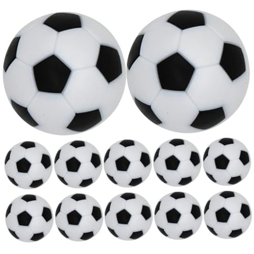 ERINGOGO 24 Stück Mini-tischfußball Schreibtisch Fußball Fußball-partygeschenke -tischplatte Drinnen Mini-fußball-Desktop-Spiel Bunt Tischspiel Fußbälle Die Hüften von ERINGOGO