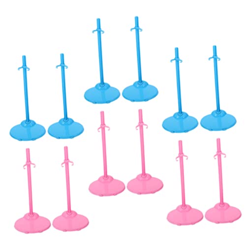 ERINGOGO 24 Stück Puppe Stehender Clip Puppenständer Süße Puppen Mini- Figur Plüsch Mädchen Stützständer Für Puppen Zubehör Puppentuch Puppenkleidung Träger Film Plastik ERINGOGO 24 Stück Puppe Stehender Clip Puppenständer Süße Puppen Mini- Figur Plüsch Mädchen Stützständer Für Puppen Zubehör Puppentuch Puppenkleidung Träger Film Plastik von ERINGOGO
