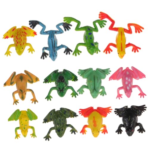 ERINGOGO 24 Stück Simulation Frosch Figuren Dekoration für Realistische Frösche für Party Favors und Kreative für Bastelprojekte und Lernspielzeug ERINGOGO 24 Stück Simulation Frosch Figuren Dekoration für Realistische Frösche für Party Favors und Kreative für Bastelprojekte und Lernspielzeug von ERINGOGO
