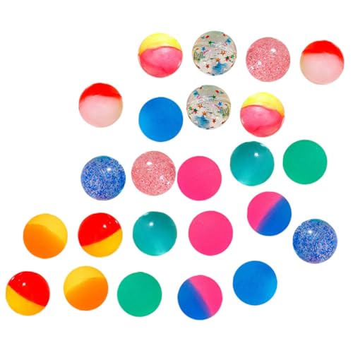 ERINGOGO 24 Stück Teiliges Bunte Elastische Bälle Tragbare Springende Spielbälle für Erwachsene Stressreduzierende Leichte Hüpfbälle für Partygeschenke und Freizeitspaß ERINGOGO 24 Stück Teiliges Bunte Elastische Bälle Tragbare Springende Spielbälle für Erwachsene Stressreduzierende Leichte Hüpfbälle für Partygeschenke und Freizeitspaß von ERINGOGO