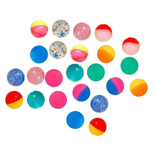 ERINGOGO 24 Stück Teiliges Bunte Elastische Hüpfbälle Leichte Spielbälle für Kindergeburtstag Tragbare Springbälle als Partygeschenke und Mitgebsel für Indoor und Outdoor Spielspaß ERINGOGO 24 Stück Teiliges Bunte Elastische Hüpfbälle Leichte Spielbälle für Kindergeburtstag Tragbare Springbälle als Partygeschenke und Mitgebsel für Indoor und Outdoor Spielspaß von ERINGOGO