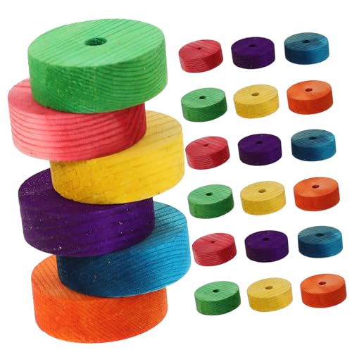 ERINGOGO 24 Stück Teiliges Bunte Holzräder für Bastelspielzeug DIY Holzspielzeugräder für Modellbau Farbenfrohe Holzräder für Kreatives und Lernförderung ERINGOGO 24 Stück Teiliges Bunte Holzräder für Bastelspielzeug DIY Holzspielzeugräder für Modellbau Farbenfrohe Holzräder für Kreatives und Lernförderung von ERINGOGO