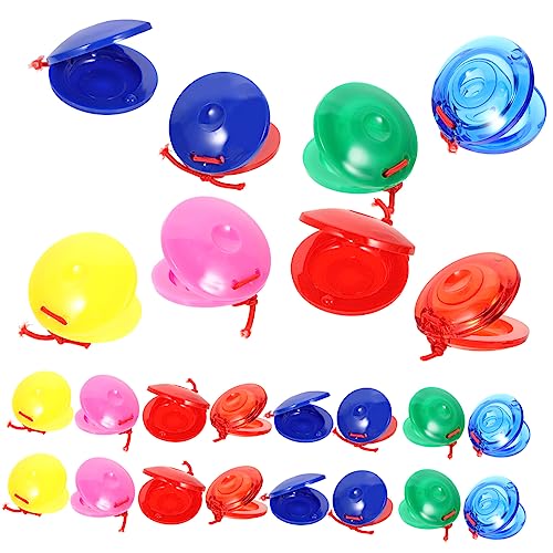 ERINGOGO 24 Stück Teiliges Bunte Kastagnetten Musikinstrumente für Pädagogisches Kreativität und Konzentration Geeignet für Frühkindliche Bildung Zufällige Farbe Zufällige Farbe ERINGOGO 24 Stück Teiliges Bunte Kastagnetten Musikinstrumente für Pädagogisches Kreativität und Konzentration Geeignet für Frühkindliche Bildung Zufällige Farbe Zufällige Farbe von ERINGOGO
