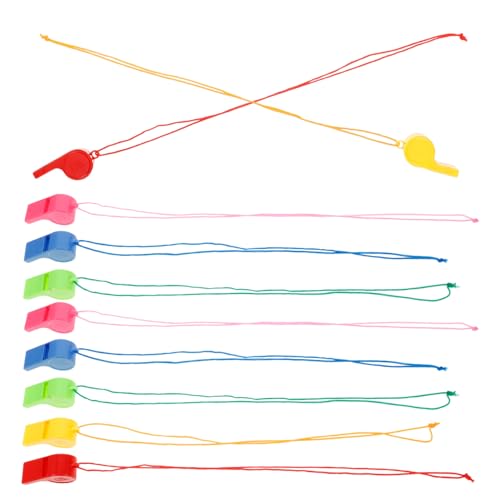 ERINGOGO 24 Stück Teiliges Bunte Kinderpfeifen mit Anhänger Robuste Sport und Schiedsrichterpfeifen für Spiel Training und Outdoor Praktische und Laute Trillerpfeifen für Zufällige Farbe ERINGOGO 24 Stück Teiliges Bunte Kinderpfeifen mit Anhänger Robuste Sport und Schiedsrichterpfeifen für Spiel Training und Outdoor Praktische und Laute Trillerpfeifen für Zufällige Farbe von ERINGOGO