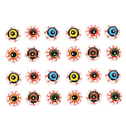 ERINGOGO 24 Stück Teiliges Halloween Deko Bunte Hohle Gummikugeln Gruselige Springende Augen für Party und Raumdekoration Langlebiges Material Sicher und Vielseitig Einsetzbar ERINGOGO 24 Stück Teiliges Halloween Deko Bunte Hohle Gummikugeln Gruselige Springende Augen für Party und Raumdekoration Langlebiges Material Sicher und Vielseitig Einsetzbar von ERINGOGO