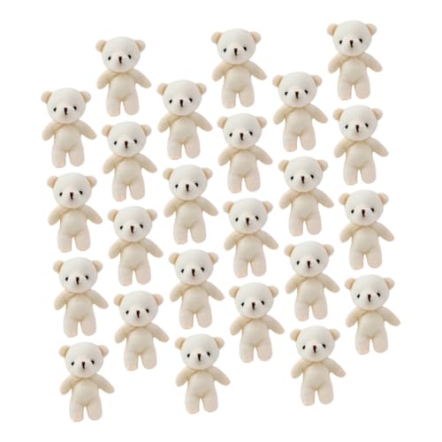 ERINGOGO 24 Stück Teiliges Mini Plüschbär Weiche Cartoon Bären Schlüsselanhänger Niedliche Stofftier Anhänger Vielseitige Dekoration für Taschen und Schlüssel Angenehmes Material ERINGOGO 24 Stück Teiliges Mini Plüschbär Weiche Cartoon Bären Schlüsselanhänger Niedliche Stofftier Anhänger Vielseitige Dekoration für Taschen und Schlüssel Angenehmes Material von ERINGOGO