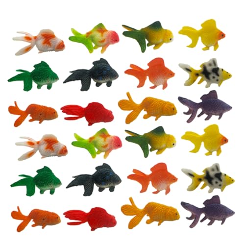 ERINGOGO 24 Stück Teiliges Realistischer PVC Goldfisch Modelle Miniatur Fische für Aquarium Dekoration Terrarium Pflanzendeko Vielseitige Meereslebewesen Figuren Detailgetreu und Farblich ERINGOGO 24 Stück Teiliges Realistischer PVC Goldfisch Modelle Miniatur Fische für Aquarium Dekoration Terrarium Pflanzendeko Vielseitige Meereslebewesen Figuren Detailgetreu und Farblich von ERINGOGO