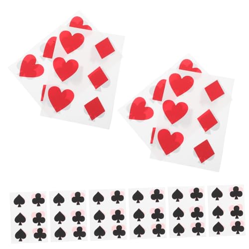 ERINGOGO 24 Stück Teiliges Selbstklebende Cup Adhesive Sticker im Vintage Pokerkarten Design Schnell Haftend Ästhetische Party Dekoration für und Themenpartys ERINGOGO 24 Stück Teiliges Selbstklebende Cup Adhesive Sticker im Vintage Pokerkarten Design Schnell Haftend Ästhetische Party Dekoration für und Themenpartys von ERINGOGO