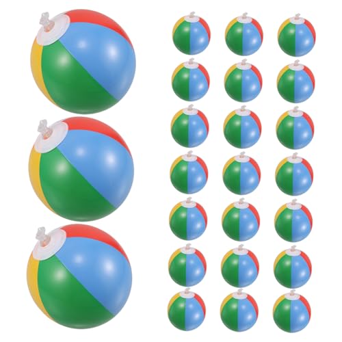 ERINGOGO 24 Stück Wasserball Spielplatzball Für Den Strand Plastikkugeln Mini-sportbälle Farbballsport Strandball Im Meer Zubehör Für Strandball-partys Strandspielzubehör Pvc ERINGOGO 24 Stück Wasserball Spielplatzball Für Den Strand Plastikkugeln Mini-sportbälle Farbballsport Strandball Im Meer Zubehör Für Strandball-partys Strandspielzubehör Pvc von ERINGOGO