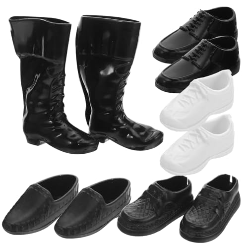 ERINGOGO 25 Paare Puppenverkleidungsschuhe Puppenschuhe Puppen-Minischuhe Puppe verkleiden Sich Kleidung Dollhouse Decor Puppenzubehör Zubehör für Puppenkostüme Plastik Schwarz ERINGOGO 25 Paare Puppenverkleidungsschuhe Puppenschuhe Puppen-Minischuhe Puppe verkleiden Sich Kleidung Dollhouse Decor Puppenzubehör Zubehör für Puppenkostüme Plastik Schwarz von ERINGOGO