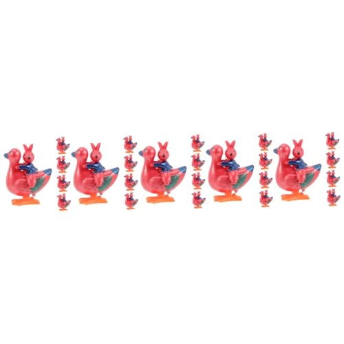 ERINGOGO 25 STK Hase Aufziehspielzeug Tanzendes Hasenspielzeug Tierspielzeug Aufziehen Spielzeugtiere Aufziehen Uhrwerk Springende Spielzeuge Osterküken Spielzeug Kind Puppe Schnur Plastik von ERINGOGO