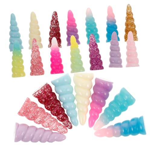 ERINGOGO 25stücke Einhornhörner Zubehör Für Haarschmuck Multifunktionale Einhornhorn-accessoires Für Bastelprojekte Für Kreative Haarklammern Und Kostüme Mischfarben ERINGOGO 25stücke Einhornhörner Zubehör Für Haarschmuck Multifunktionale Einhornhorn-accessoires Für Bastelprojekte Für Kreative Haarklammern Und Kostüme Mischfarben von ERINGOGO