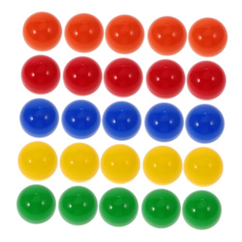 ERINGOGO 25 Stück Lotteriekugel partyspiele spielwaren party spiele Bälle für die Tombola Gewinnspielkugeln Plastik von ERINGOGO