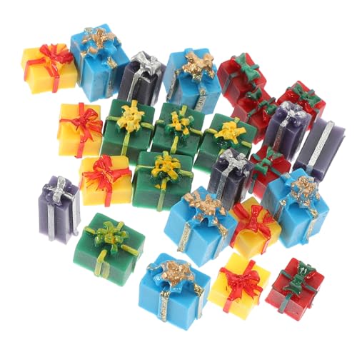 ERINGOGO 25 Stück Schachteln Weihnachtsdekorationen Kunstpflanzen Pop Up Weihnachtsbaum Mini Hauszubehör Weihnachtsgirlande Weihnachtskugeln Vorhang Lichterkette Puppenhaus Figur Harz ERINGOGO 25 Stück Schachteln Weihnachtsdekorationen Kunstpflanzen Pop Up Weihnachtsbaum Mini Hauszubehör Weihnachtsgirlande Weihnachtskugeln Vorhang Lichterkette Puppenhaus Figur Harz von ERINGOGO