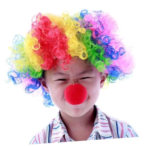 ERINGOGO 25 Stück Teiliges Rotes Schwamm Clownsnasen Lustige Verkleidungsaccessoires zum Aufstecken für Karneval Halloween Weihnachtsfeiern und Kostümpartys Leicht zu Tragen und Vielseitig von ERINGOGO
