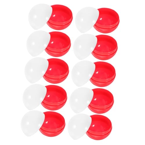 ERINGOGO 25Stücke Befüllbare Geschenkverpackungsbälle Runde Plastikkugeln Kapseln für Automaten Kreative Verpackung für Süßigkeiten und Kleine ERINGOGO 25Stücke Befüllbare Geschenkverpackungsbälle Runde Plastikkugeln Kapseln für Automaten Kreative Verpackung für Süßigkeiten und Kleine von ERINGOGO