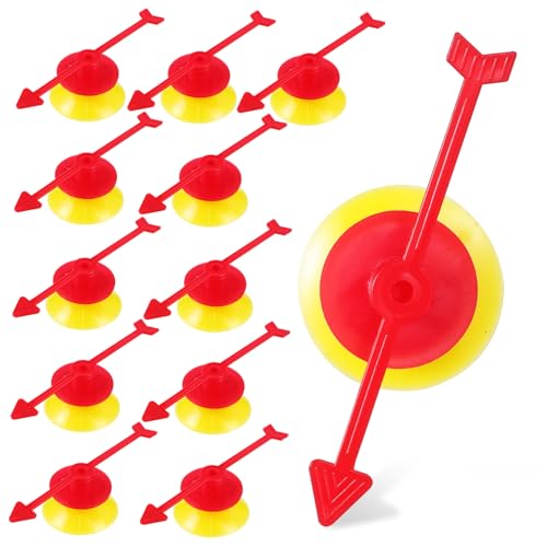 ERINGOGO 25Stücke Kunststoff Spielspinner mit Saugnapf Rotierende Pfeile für Spiele und Aktivitäten Höhe für Partys und Reisen ERINGOGO 25Stücke Kunststoff Spielspinner mit Saugnapf Rotierende Pfeile für Spiele und Aktivitäten Höhe für Partys und Reisen von ERINGOGO