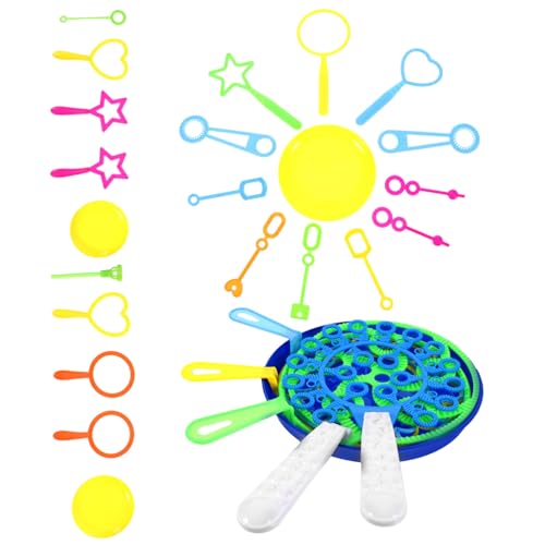 ERINGOGO 28Stücke Blasenmacher Set Teiliges Bubble Set für Outdoor Aktivitäten Strand Park Flexibles Langlebiges Material für Riesige von ERINGOGO