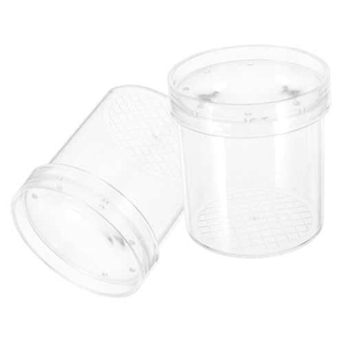 ERINGOGO 2Er-Box Musterbox Outdoor Insektenbeobachtung Insektenstudium im Freien Gerät Fernglas Ding Vergrößerungsbehälter für die Schule Beobachtungslupenbehälter Abs Transparent ERINGOGO 2Er-Box Musterbox Outdoor Insektenbeobachtung Insektenstudium im Freien Gerät Fernglas Ding Vergrößerungsbehälter für die Schule Beobachtungslupenbehälter Abs Transparent von ERINGOGO