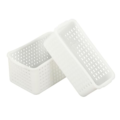 ERINGOGO 2Er-Packung Puppenhaus-Aufbewahrungskorb Lagerung Miniatur rechteckig büro Dekoration Office Decoration Schlafzimmer Dekoration Zubehör für Feenhäuser Spielhaus Plastik Weiß ERINGOGO 2Er-Packung Puppenhaus-Aufbewahrungskorb Lagerung Miniatur rechteckig büro Dekoration Office Decoration Schlafzimmer Dekoration Zubehör für Feenhäuser Spielhaus Plastik Weiß von ERINGOGO