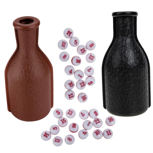 ERINGOGO 2Sätze Billard Flaschenset Mit Spielwürfeln Portable Snooker Flasche Und Dice Props Für Partys Farbige Flaschen Für Billard Und Snooker Spielspaß ERINGOGO 2Sätze Billard Flaschenset Mit Spielwürfeln Portable Snooker Flasche Und Dice Props Für Partys Farbige Flaschen Für Billard Und Snooker Spielspaß von ERINGOGO
