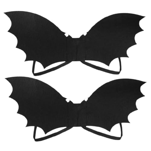 ERINGOGO 2Sätze Fledermausflügel für Eva Cosplay Umhang für Halloween Vampir Kostüm Schwarze Flügel Dekoration für Kinderpartys und Halloween Events ERINGOGO 2Sätze Fledermausflügel für Eva Cosplay Umhang für Halloween Vampir Kostüm Schwarze Flügel Dekoration für Kinderpartys und Halloween Events von ERINGOGO