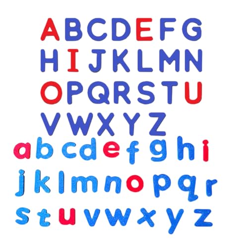 ERINGOGO 2Sätze Großbuchstaben Magnete und Einfaches Alphabet Lernspielzeug für Vorschulkinder Kühlschrank und Magnetische von ERINGOGO