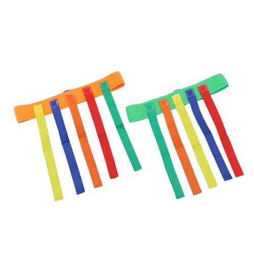 ERINGOGO 2Sätze Interaktive Fangschwanz Spiele für Gürtel Pull Tails Sensorisches Trainingsspielzeug für Teamwork im Freien für Kindergarten und Familienaktivitäten ERINGOGO 2Sätze Interaktive Fangschwanz Spiele für Gürtel Pull Tails Sensorisches Trainingsspielzeug für Teamwork im Freien für Kindergarten und Familienaktivitäten von ERINGOGO