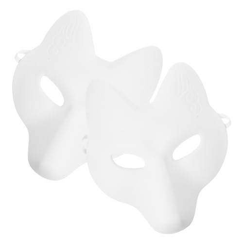 ERINGOGO Pu-material Blank 2 Stücke Erwachsene Jungen Und Mädchen Maskerade Halloween von ERINGOGO