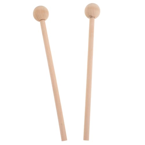 ERINGOGO 2St Hammer Schlagzeug für musikalisches musikspielzeug Holz Schlagzeug Schlägel Holzschlägel Zungentrommelschlägel Trommelstock-Handpercussion hölzern Beige ERINGOGO 2St Hammer Schlagzeug für musikalisches musikspielzeug Holz Schlagzeug Schlägel Holzschlägel Zungentrommelschlägel Trommelstock-Handpercussion hölzern Beige von ERINGOGO
