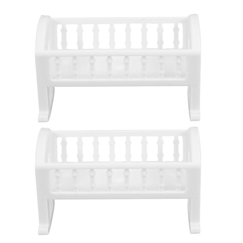 ERINGOGO Puppenhaus Bett Miniatur Set Weiß Miniatur Schaukel für Jungen und Mädchen Spielen Infant Spielzeug ERINGOGO Puppenhaus Bett Miniatur Set Weiß Miniatur Schaukel für Jungen und Mädchen Spielen Infant Spielzeug von ERINGOGO
