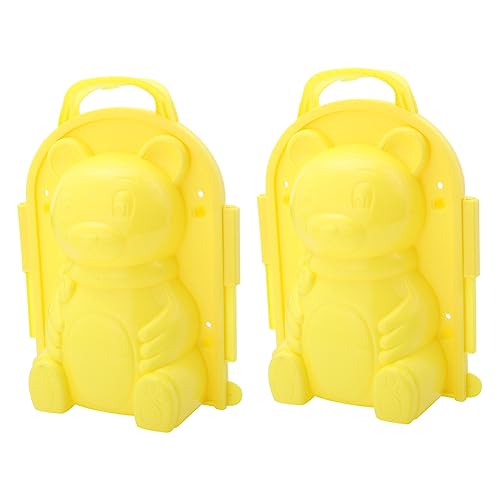 ERINGOGO 2stücke Schneemann Clip Schnee Maker Für Outdoor Schneeaktivitäten Winter Spielzeuge Für Schneeballschlachten Und Familieninteraktionen von ERINGOGO