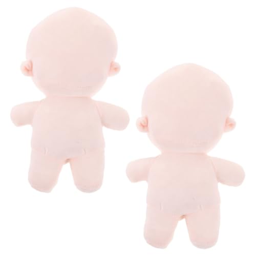 ERINGOGO 2stücke Plüsch Unfertige Puppe Spielzeug Für Puppenherstellung Niedliche Leere Puppen Strapazierfähige Puppenmodelle Für Lustige Puppen Bastelidee von ERINGOGO