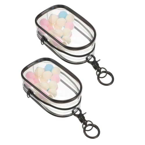 ERINGOGO 2Stücke Durchsichtige Figuren Displaytasche Mit Schlüsselanhänger Und Pom Poms Sammler Organizer Für Mini Puppen wasserdichte Aufbewahrungstasche Für Kleine Figuren ERINGOGO 2Stücke Durchsichtige Figuren Displaytasche Mit Schlüsselanhänger Und Pom Poms Sammler Organizer Für Mini Puppen wasserdichte Aufbewahrungstasche Für Kleine Figuren von ERINGOGO