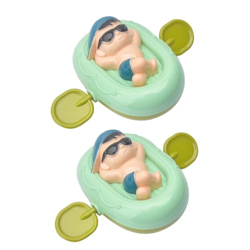 ERINGOGO 2Stücke Duschspielzeug Bootsdesign Schwimmendes Badewannenspielzeug für Kleinkinder Sicheres und Langlebiges Kunststoffspielzeug für Kleine ERINGOGO 2Stücke Duschspielzeug Bootsdesign Schwimmendes Badewannenspielzeug für Kleinkinder Sicheres und Langlebiges Kunststoffspielzeug für Kleine von ERINGOGO