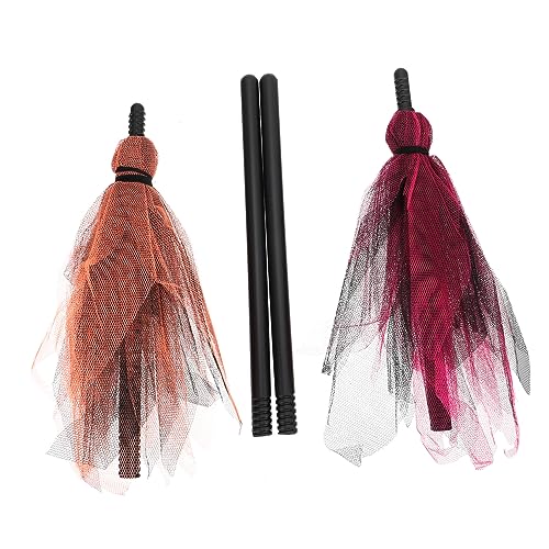 ERINGOGO 2Stücke Halloween Hexenbesen Dekoration Für Kostümpartys Und Maskeraden Requisite Für Erwachsene Langlebig ERINGOGO 2Stücke Halloween Hexenbesen Dekoration Für Kostümpartys Und Maskeraden Requisite Für Erwachsene Langlebig von ERINGOGO