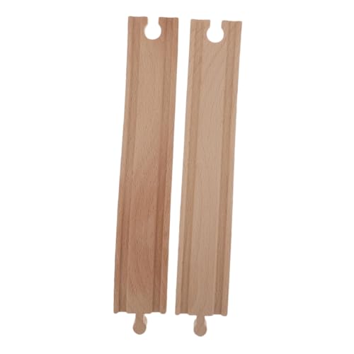 ERINGOGO 2Stücke Holz Zugschienen Erweiterungsset für Pädagogisches DIY für Kreatives und Handwerk Kompatibel mit Holzeisenbahnen Praktisch und Sicher ERINGOGO 2Stücke Holz Zugschienen Erweiterungsset für Pädagogisches DIY für Kreatives und Handwerk Kompatibel mit Holzeisenbahnen Praktisch und Sicher von ERINGOGO