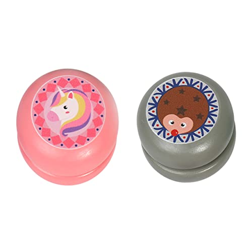ERINGOGO 2stücke Holz-yoyo Spielzeug Mit Niedlichem Cartoon Tiermuster Kinderspielzeug Für Jungen Und Mädchen Je EIN Muster Igel Und Einhorn Fördert Hand-Augen-koordination ERINGOGO 2stücke Holz-yoyo Spielzeug Mit Niedlichem Cartoon Tiermuster Kinderspielzeug Für Jungen Und Mädchen Je EIN Muster Igel Und Einhorn Fördert Hand-Augen-koordination von ERINGOGO