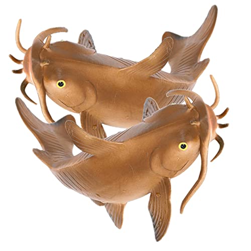 ERINGOGO 2Stücke Imitierte Welsfiguren Realistische Dekorative Fischspielzeuge für Lernspielzeug zur Tiererziehung und Kreative Heimdekoration ERINGOGO 2Stücke Imitierte Welsfiguren Realistische Dekorative Fischspielzeuge für Lernspielzeug zur Tiererziehung und Kreative Heimdekoration von ERINGOGO