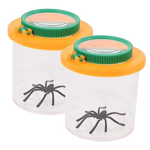 ERINGOGO 2Stücke Insektenbox für Insektenbeobachtungsbox Vergrößerung Transparentes Design für Naturerkundung und Wissenschaftliche Experimente ERINGOGO 2Stücke Insektenbox für Insektenbeobachtungsbox Vergrößerung Transparentes Design für Naturerkundung und Wissenschaftliche Experimente von ERINGOGO