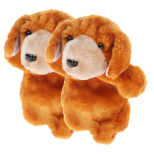 ERINGOGO 2Stücke Interaktive Handpuppen Für Geschichtenerzählen Süße Stofftierpuppen Für Kreative Spielstunden Und Eltern Junge Mädchen Interaktion von ERINGOGO