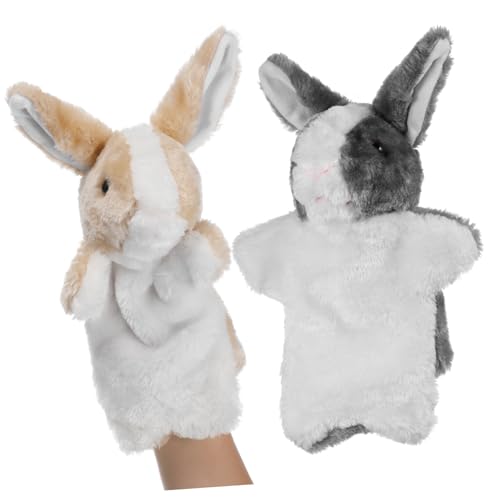 ERINGOGO 2Stücke Interaktive Hasen Handpuppen Lustige Plüschtiere Kreativität und Kommunikation für Zuhause Kindergarten ERINGOGO 2Stücke Interaktive Hasen Handpuppen Lustige Plüschtiere Kreativität und Kommunikation für Zuhause Kindergarten von ERINGOGO