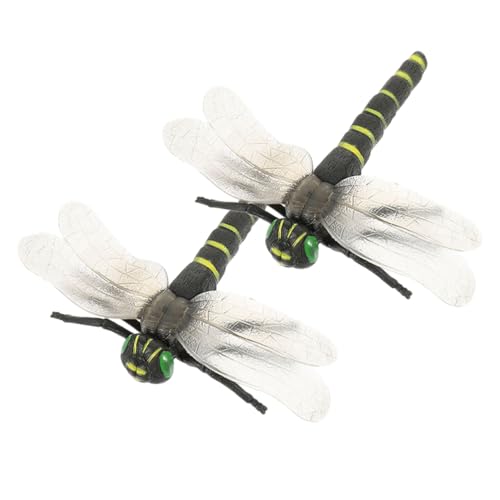 ERINGOGO 2Stücke Libellenfigur Realistische Dekorationsskulpturen für Lernspielzeug zur Insektenidentifikation Deko für Innen und Außenbereiche Sicheres Material ERINGOGO 2Stücke Libellenfigur Realistische Dekorationsskulpturen für Lernspielzeug zur Insektenidentifikation Deko für Innen und Außenbereiche Sicheres Material von ERINGOGO