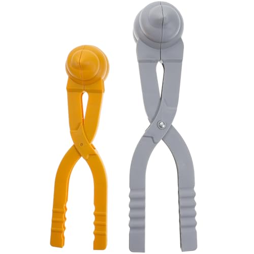 ERINGOGO 2Stücke Lustige Geformte Schneeballmacher Schneeclip Für Zufällige Farben Make von ERINGOGO